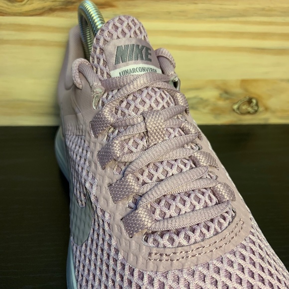 New Nike Lunarconverge 2 Lilac Rose Running Shoes - Picture 5 of 8